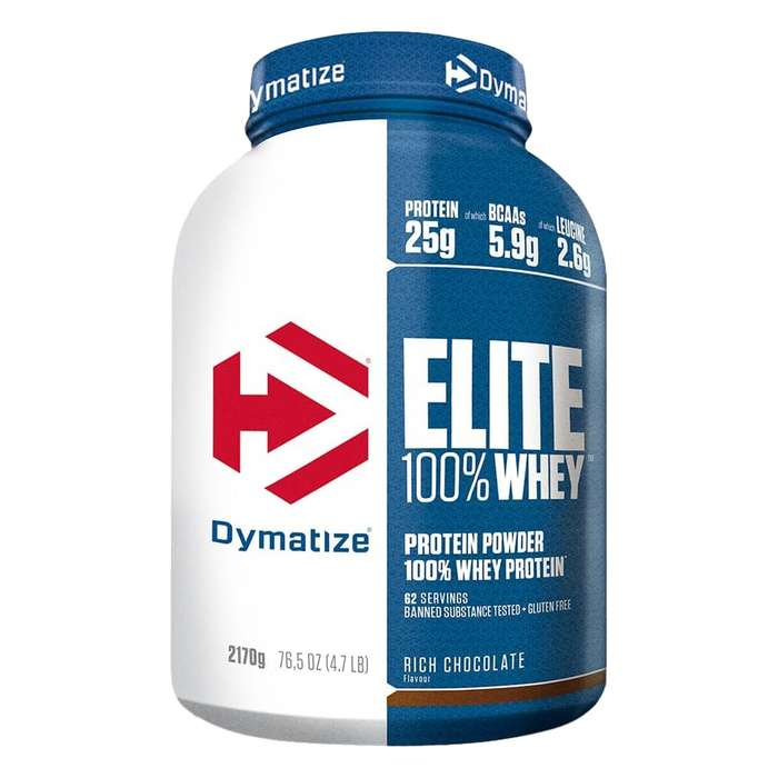 DYMATIZE ELITE WHEY 2170g RICH CHOCOLATE 62 SERV