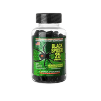 CLOMA PHARMA BLACK SPIDER 25mg Ephedra 100 ServIngs