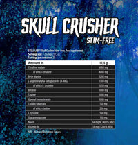 Skull Labs Skull Crusher Stim-Free Pump Preworkout 350 g - 40 Servis
