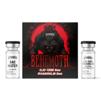 BEHEMOTH - CJC 1295 5mg, IPAMORELIN 5mg & BACTERIOSTATIC WATER