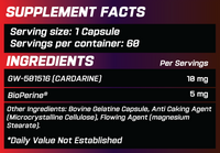 GRIMLABS SPECTRE CARDARINE 60 CAPS