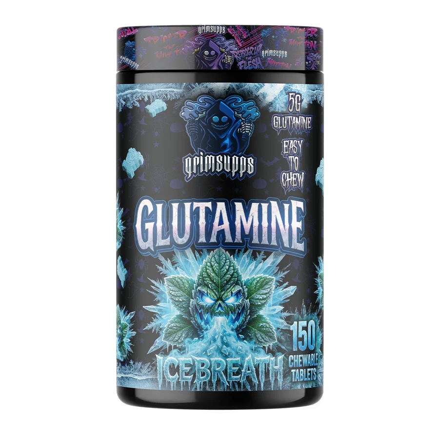 Grımsupps Glutamine Icebreath 1000mg 150 Chewable Tablets