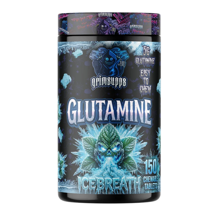 Grımsupps Glutamine Icebreath 1000mg 150 Chewable Tablets