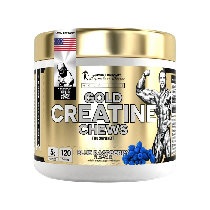 KEVIN LEVRONE CHEWABLE CREATINE BLUE RASpBERRY FLAVOUR 120 TABLET