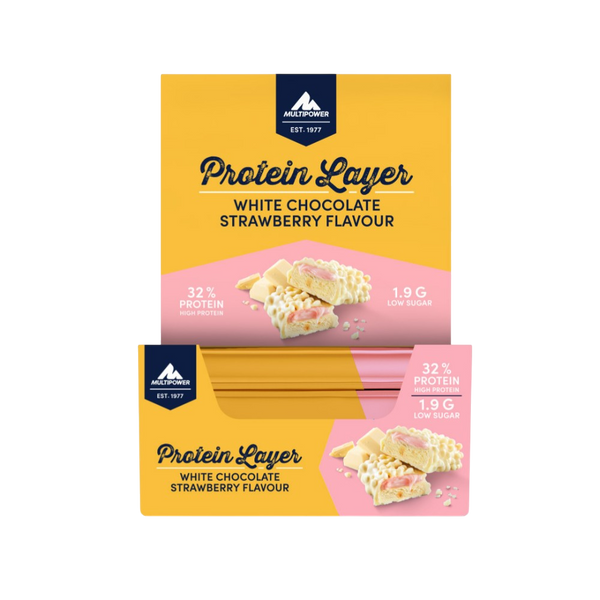 MULTIPOWER WHITE CHOCOLATE STRAWBERRY